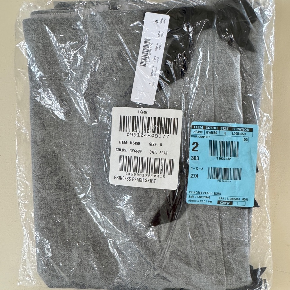 NWT J. Crew Bow Seam Pencil Skirt - Picture 6 of 6